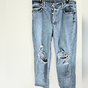 Wild Fable Super High Rise Straight Leg Jeans